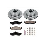 Power Stop 99-01 Jeep Cherokee Front & Rear Autospecialty Brake Kit (1x psbKOE2152, 1x psbKOE15300DK) thumbnail 2