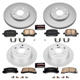 Power Stop 97-99 Lexus ES300 Front & Rear Z17 Evolution Geomet Coated Brake Kit (1x psbCRK2565, 1x psbCRK1058) thumbnail 4