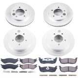 Power Stop 97-00 Ford Expedition Front & Rear Z17 Evolution Geomet Coated Brake Kit (1x psbCRK1872, 1x psbCRK1869) thumbnail 3