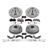 Power Stop 95-00 Chevrolet Tahoe Front & Rear Z23 Evolution Sport Brake Kit (1x psbKOE15330DK, 1x psbK1990) thumbnail 3