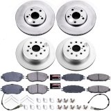 Power Stop 93-94 Lexus LS400 Front & Rear Z17 Evolution Geomet Coated Brake Kit (1x psbCRK1075, 1x psbCRK1081) thumbnail 4