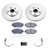 Power Stop 93-94 Lexus LS400 Front & Rear Z17 Evolution Geomet Coated Brake Kit (1x psbCRK1075, 1x psbCRK1081) thumbnail 6