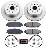 Power Stop 93-94 Lexus LS400 Front & Rear Z17 Evolution Geomet Coated Brake Kit (1x psbCRK1075, 1x psbCRK1081) thumbnail 9