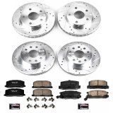 Power Stop 91-95 Toyota MR2 Front & Rear Z23 Evolution Sport Brake Kit (1x psbK815, 1x psbK5092) thumbnail 5