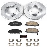 Power Stop 90-97 Honda Accord Front & Rear Z23 Evolution Sport Brake Kit (1x psbK697, 1x psbKOE15317DK) thumbnail 3