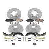 Power Stop 90-97 Honda Accord Front & Rear Z23 Evolution Sport Brake Kit (1x psbK697, 1x psbKOE15317DK) thumbnail 4