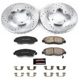 Power Stop 90-97 Honda Accord Front & Rear Z23 Evolution Sport Brake Kit (1x psbK697, 1x psbKOE15317DK) thumbnail 6