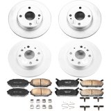 Power Stop 90-93 Mazda Miata Front & Rear Z17 Evolution Geomet Coated Brake Kit (1x psbCRK717, 1x psbCRK719) thumbnail 6