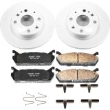 Power Stop 90-93 Mazda Miata Front & Rear Z17 Evolution Geomet Coated Brake Kit (1x psbCRK717, 1x psbCRK719) thumbnail 9