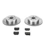 Power Stop 89-90 Nissan 300ZX Front & Rear Z23 Evolution Sport Brake Kit (1x psbK666, 1x psbK2973) thumbnail 4