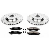 Power Stop 88-96 Chevrolet Corvette Front & Rear Z23 Evolution Sport Brake Kit (1x psbK1523, 1x psbK4913) thumbnail 2
