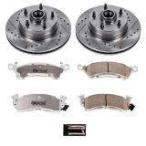 Power Stop 71-72 Oldsmobile Cutlass Supreme Front & Rear Z26 Street Warrior Brake Kit (1x psbK2579-26, 1x psbKOE15289DK) thumbnail 9