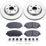 Power Stop 2019 Lexus ES350 Front & Rear Z17 Evolution Geomet Coated Brake Kit (1x psbCRK7895, 1x psbCRK8333) thumbnail 4