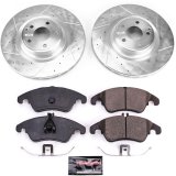 Power Stop 2018 Mercedes-Benz SLC300 Front & Rear Z23 Evolution Sport Brake Kit (1x psbK6893, 1x psbK6894) thumbnail 8