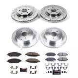 Power Stop 2013 Infiniti JX35 Front & Rear Z23 Evolution Sport Brake Kit (1x psbK6496, 1x psbK2427) thumbnail 8