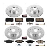 Power Stop 2003 Mercedes-Benz SL500 Front & Rear Z23 Evolution Sport Brake Kit (1x psbK6569, 1x psbK6750) thumbnail 2