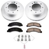 Power Stop 1999 Ford F-350 Super Duty Front & Rear Z17 Evolution Geomet Coated Brake Kit (1x psbCRK1889, 1x psbCRK1885) thumbnail 8