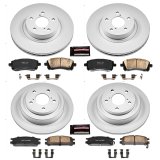 Power Stop 1998 Subaru Impreza Front & Rear Z17 Evolution Geomet Coated Brake Kit (1x psbCRK448, 1x psbCRK1120) thumbnail 4