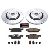 Power Stop 17-18 Lincoln Continental Front & Rear Z23 Evolution Sport Brake Kit (1x psbK7143, 1x psbK7417) thumbnail 3