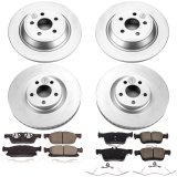 Power Stop 17-18 Lincoln Continental Front & Rear Z17 Evolution Geomet Coated Brake Kit (1x psbCRK7417, 1x psbCRK7321) thumbnail 4