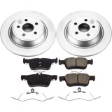 Power Stop 17-18 Lincoln Continental Front & Rear Z17 Evolution Geomet Coated Brake Kit (1x psbCRK7417, 1x psbCRK7321) thumbnail 7