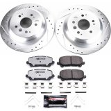 Power Stop 16-19 Honda Pilot Front & Rear Z36 Truck & Tow Brake Kit (1x psbK7727-36, 1x psbK7352-36) thumbnail 5