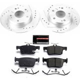 Power Stop 16-19 Honda Civic Front & Rear Z23 Evolution Sport Brake Kit (1x psbK1043, 1x psbK7725) thumbnail 2