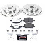 Power Stop 16-19 Chevrolet Camaro Front & Rear Z26 Street Warrior Brake Kit (1x psbK7295-26, 1x psbK7289-26) thumbnail 2