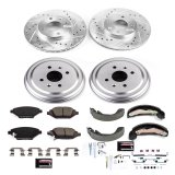 Power Stop 16-18 Chevrolet Spark Front & Rear Z23 Evolution Sport Brake Kit (1x psbKOE15392DK, 1x psbK7844) thumbnail 4