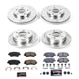Power Stop 16-17 Hyundai Veloster Front & Rear Z23 Evolution Sport Brake Kit (1x psbK6502, 1x psbK7672) thumbnail 9