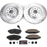 Power Stop 15-19 Volkswagen Golf R Front & Rear Z23 Evolution Sport Brake Kit (1x psbK7084, 1x psbK7175) thumbnail 1