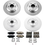 Power Stop 15-16 Hyundai Genesis Front & Rear Z17 Evolution Geomet Coated Brake Kit (1x psbCRK5848, 1x psbCRK7030) thumbnail 4