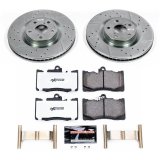 Power Stop 13-19 Lexus GS350 Front & Rear Z26 Street Warrior Brake Kit (1x psbK6514-26, 1x psbK6355-26) thumbnail 5