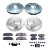 Power Stop 13-19 Ford Explorer Front & Rear Z23 Evolution Sport Brake Kit (1x psbK6374, 1x psbK6376) thumbnail 5