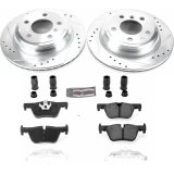 Power Stop 13-18 BMW 320i xDrive Front & Rear Z23 Evolution Sport Brake Kit (1x psbK6852, 1x psbK6743) thumbnail 2