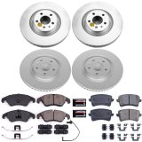 Power Stop 13-16 Audi Q5 Front & Rear Z23 Evolution Sport Coated Brake Kit (1x psbCRK6140, 1x psbCRK5678) thumbnail 5