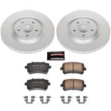 Power Stop 13-16 Audi Q5 Front & Rear Z23 Evolution Sport Coated Brake Kit (1x psbCRK6140, 1x psbCRK5678) thumbnail 8