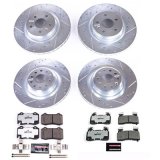 Power Stop 12-16 Tesla Model S Front & Rear Z26 Street Warrior Brake Kit (1x psbK6798-26, 1x psbK6799-26) thumbnail 7