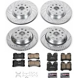 Power Stop 10-17 Lexus LS460 Front & Rear Z23 Evolution Sport Brake Kit (1x psbK5824, 1x psbK5840) thumbnail 4