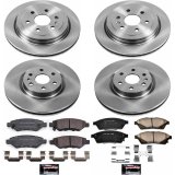 Power Stop 10-16 Cadillac SRX Front & Rear Autospecialty Brake Kit (1x psbKOE5543, 1x psbKOE5545) thumbnail 5