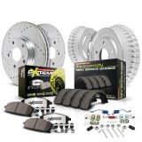 Power Stop 10-14 Honda Insight Front & Rear Z26 Street Warrior Brake Kit (1x psbK690-26, 1x psbKOE15399DK) thumbnail 2