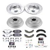 Power Stop 10-14 Honda Insight Front & Rear Z26 Street Warrior Brake Kit (1x psbK690-26, 1x psbKOE15399DK) thumbnail 7