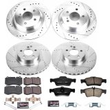 Power Stop 10-13 Mercedes-Benz S400 Front & Rear Z23 Evolution Sport Brake Kit (1x psbK6231, 1x psbK6566) thumbnail 5