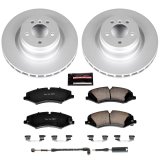 Power Stop 10-12 Land Rover Range Rover Front & Rear Z23 Evolution Sport Coated Brake Kit (1x psbCRK5624, 1x psbCRK6475) thumbnail 7