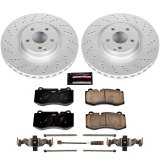 Power Stop 09-14 Mercedes-Benz CL550 Front & Rear Z23 Evolution Sport Coated Brake Kit (1x psbCRK6568, 1x psbCRK6755) thumbnail 3