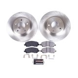 PowerStop Autospecialty Stock Replacement Disc and Drum Brake Kits KOE15250DK Kits, Replacement, Solid Surface Front Rotors, 9.000 in. Rear Diameter, Pads Shoes, Dodge, Jeep, Kit thumbnail 6