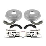 PowerStop Autospecialty Stock Replacement Disc and Drum Brake Kits KOE15250DK Kits, Replacement, Solid Surface Front Rotors, 9.000 in. Rear Diameter, Pads Shoes, Dodge, Jeep, Kit thumbnail 7