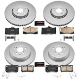 Power Stop 07-11 Lexus GS350 Front & Rear Z17 Evolution Geomet Coated Brake Kit (1x psbCRK2977, 1x psbCRK4633) thumbnail 4