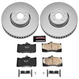 Power Stop 07-11 Lexus GS350 Front & Rear Z17 Evolution Geomet Coated Brake Kit (1x psbCRK2977, 1x psbCRK4633) thumbnail 5