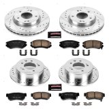 Power Stop 07-10 Hyundai Elantra Front & Rear Z23 Evolution Sport Brake Kit (1x psbK5210, 1x psbK5291) thumbnail 8